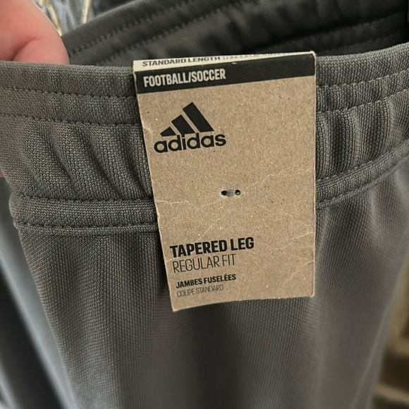 Adidas Men's Grey Tiro 21 Track Pants, Gray, 4XL - Picture 7 of 9
